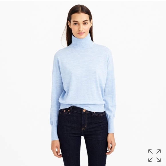 J. Crew Sweaters - J. Crew Heathered Merino Wool Turtleneck sweater